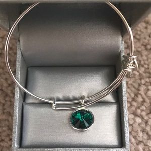 Alex and Ani May birthstone bangle